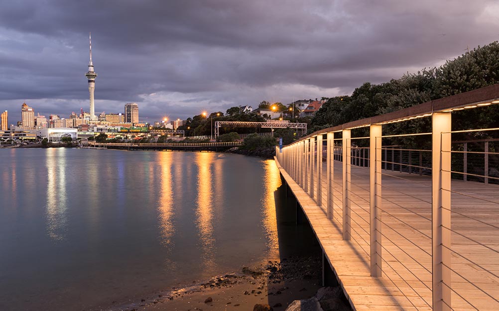 Ronstan supplied Marine Grade stainless steel cable, cable end-terminations and tensioners for the balustrade of The Westhaven Boardwalk in Auckland, NZ.