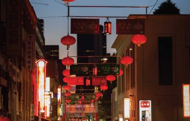 Little Bourke Street Catenary Lighting