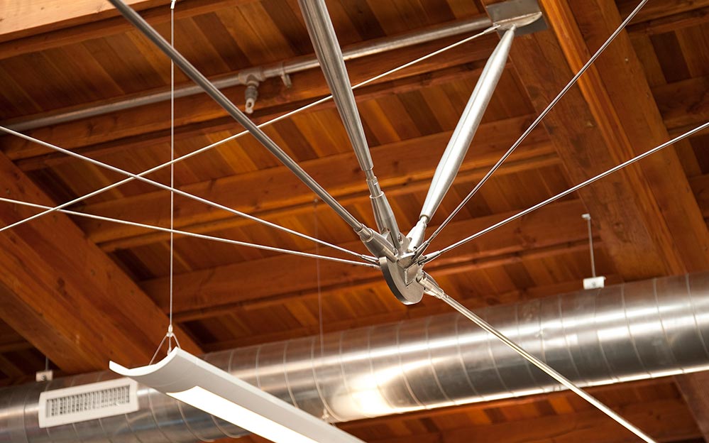 Ronstan Tensile Architecture provides sleek architectural tension rod systems to the San Diego Yacht Club’s new Malin Burnham Sailing Center in San Diego, CA. The systems, which act as cross bracing and web compression struts, brace the Center’s timber roof trusses.
